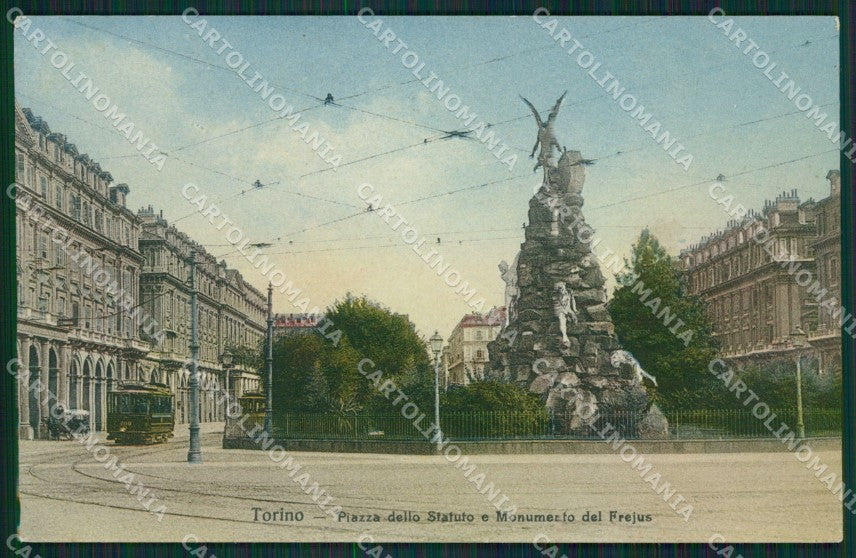 Torino Città Tram cartolina XB1051 – fronte