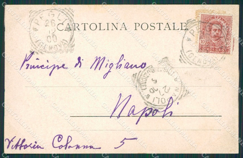 Genova Pegli Barca cartolina XB1087 – retro