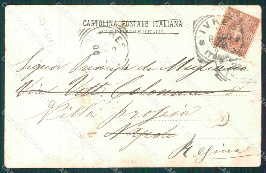 Aosta La Thuile Cascata del Ruithor Grand Assaly Genta cartolina XB1090 – retro