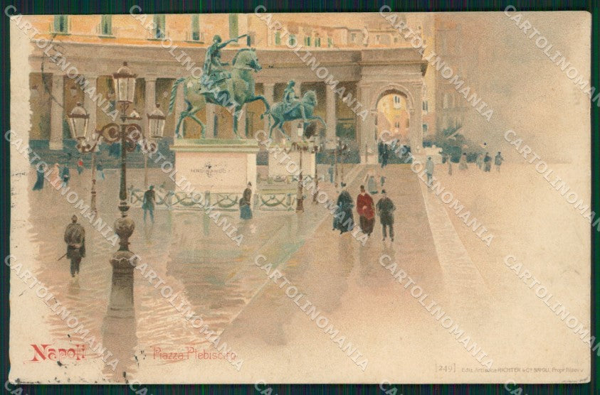Napoli Città cartolina XB1095 – fronte