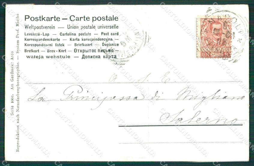 Trento Arco cartolina XB1097 – retro