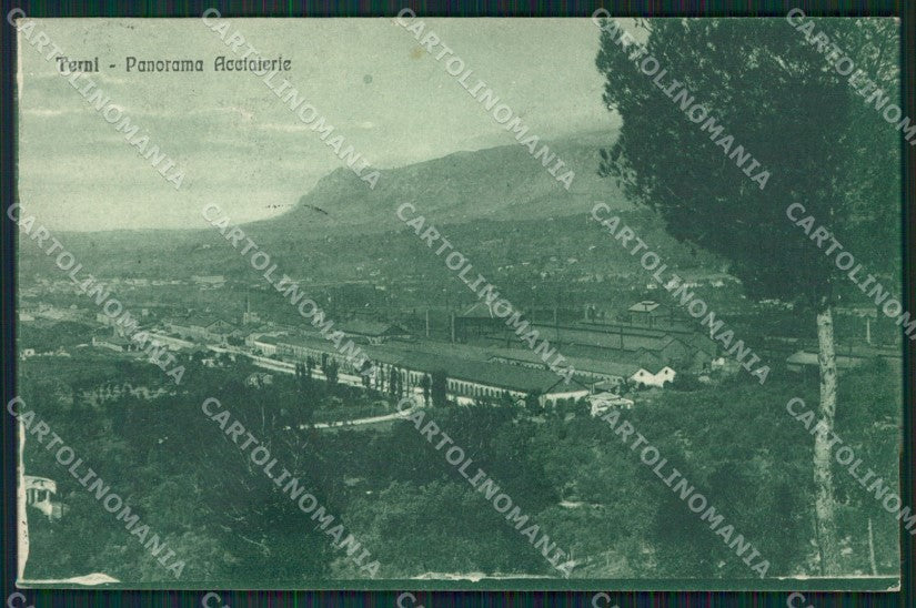 Terni Città Acciaierie cartolina XB1112 – fronte