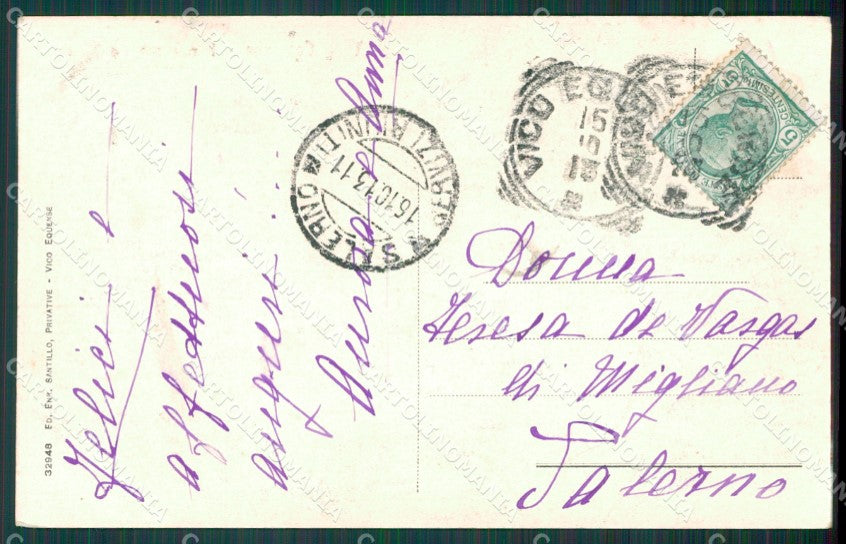 Napoli Vico Equense cartolina XB1115 – retro