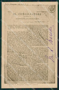Milano Il Concigliatore Giornale Scientifico Letterario cartolina XB1127 – fronte