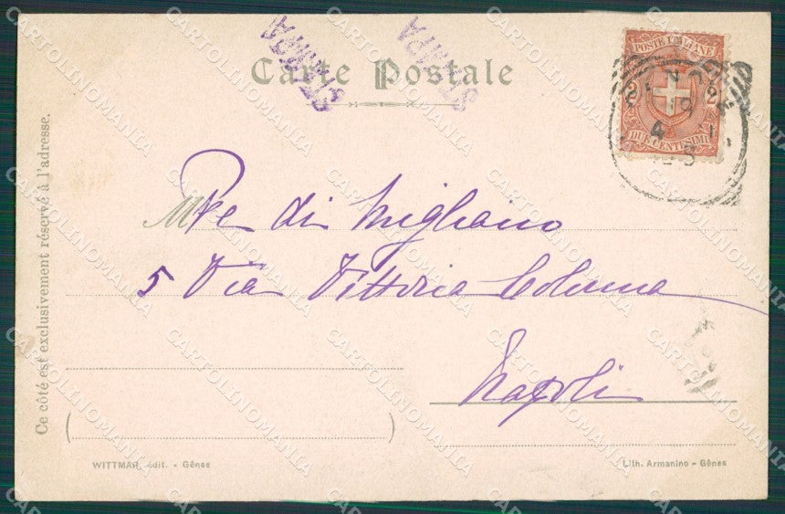 Milano Il Concigliatore Giornale Scientifico Letterario cartolina XB1127 – retro