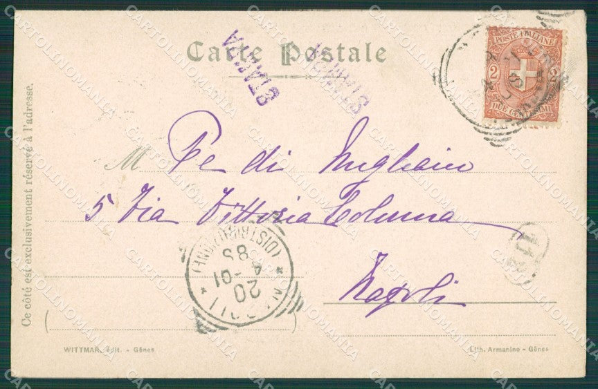 Bologna Giornale Bologna cartolina XB1128 – retro