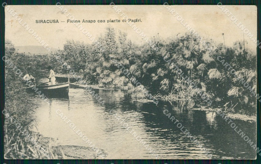 Siracusa Città Papiri cartolina XB1129 – fronte