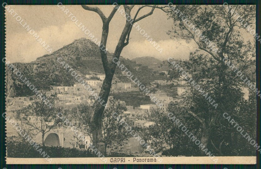 Napoli Capri cartolina XB1135 – fronte