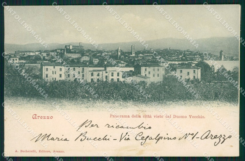 Arezzo Città cartolina XB1143 – fronte