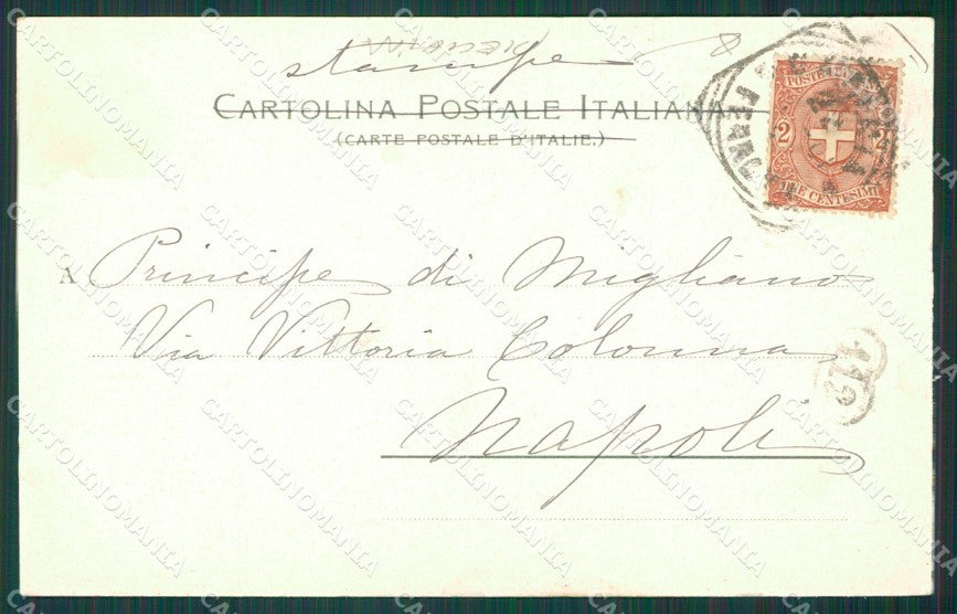 Catania Nicolosi PIEGHINA cartolina XB1170 – retro