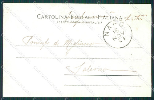Agrigento Naro Sant'Agostino cartolina XB1171 – retro