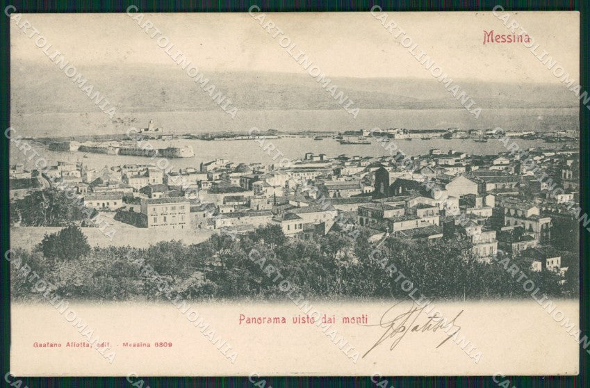 Messina Città cartolina XB1173 – fronte