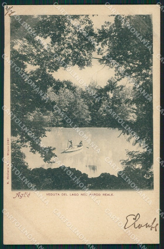 Torino Agliè Lago di cartolina XB1176 – fronte
