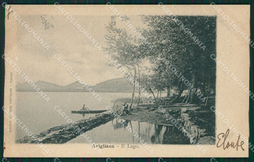 Torino Avigliana Lago di cartolina XB1192 – fronte