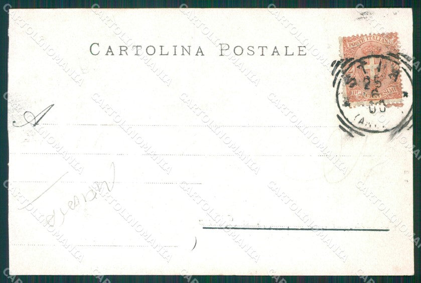 Arezzo Chiusi della Verna RIFILATA cartolina XB1249 – retro