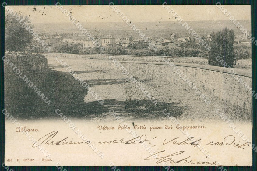 Roma Albano cartolina XB1265 – fronte