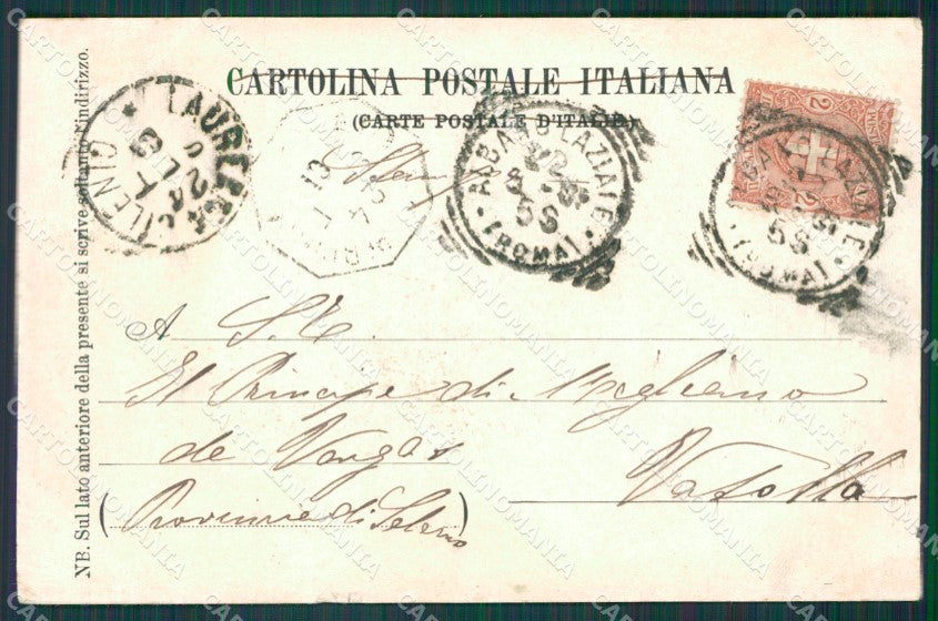 Roma Albano cartolina XB1265 – retro