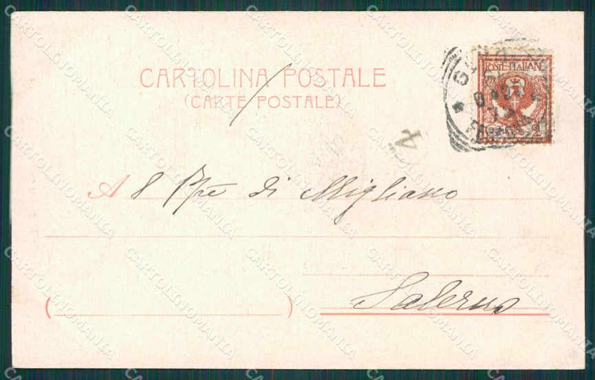 Alessandria Città cartolina XB1266 – retro