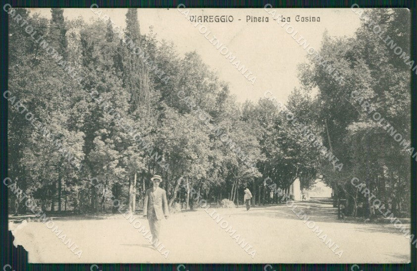 Lucca Viareggio ABRASA cartolina XB1270 – fronte