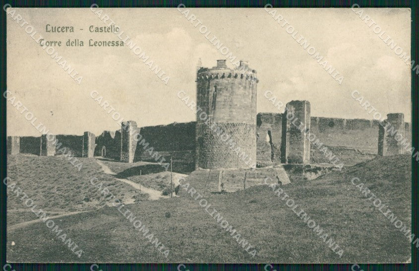 Foggia Lucera PIEGHINA cartolina XB1274 – fronte