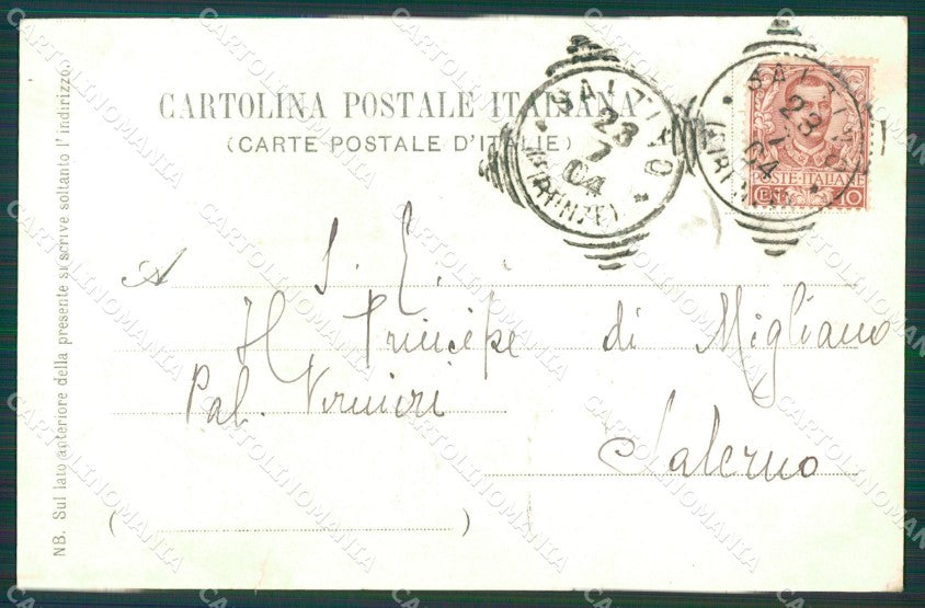 Firenze Vallombrosa cartolina XB1288 – retro