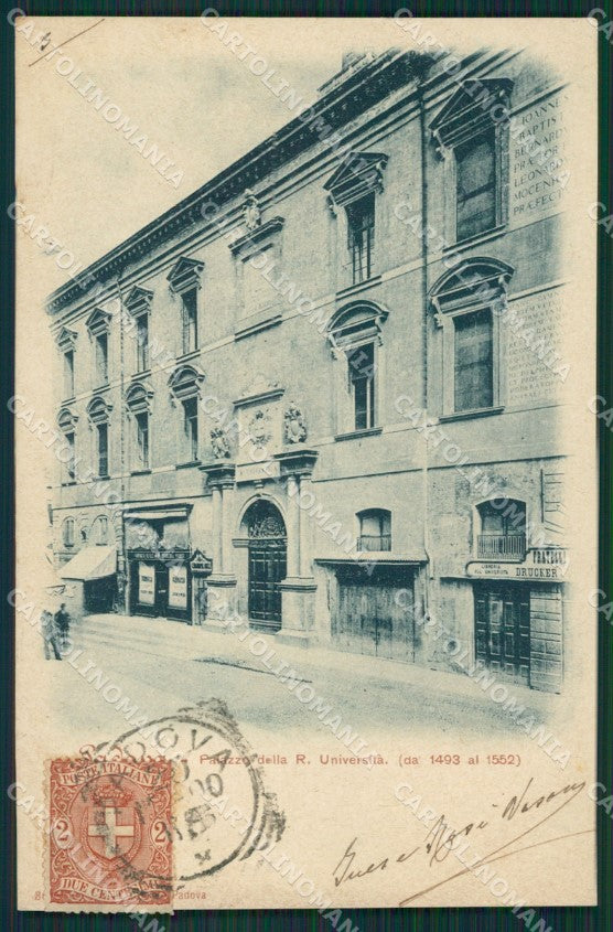 Padova Città Univesità cartolina XB1310 – fronte