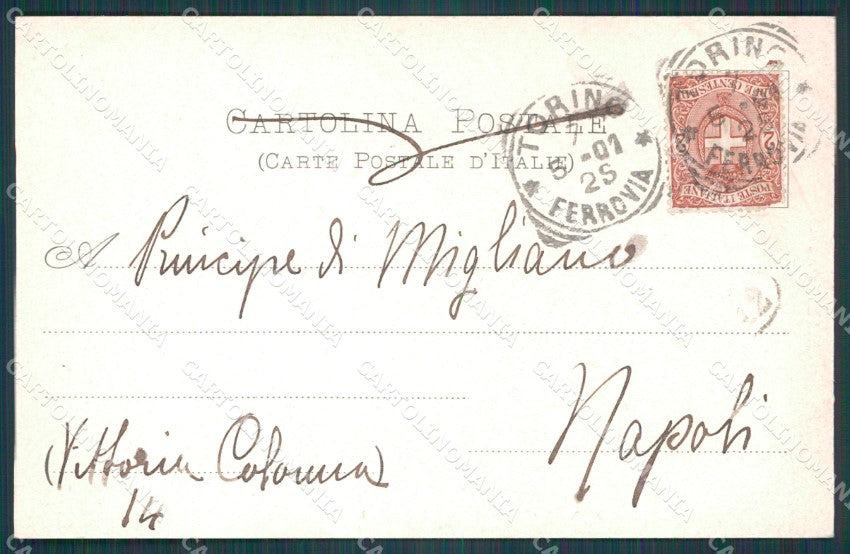Torino Groscavallo Bonzo cartolina XB1321 – retro