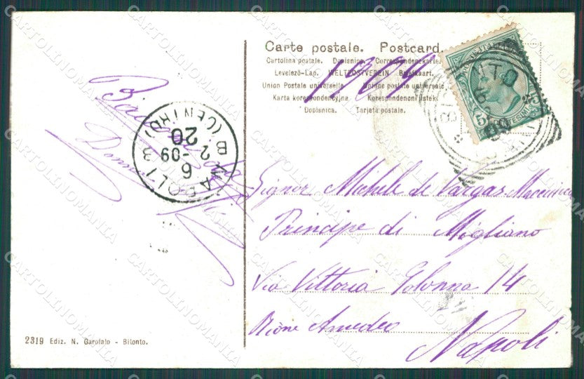 Bari Bitonto cartolina XB1334 – retro