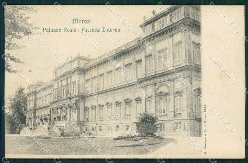 Milano Monza Palazzo Reale cartolina XB1349 – fronte
