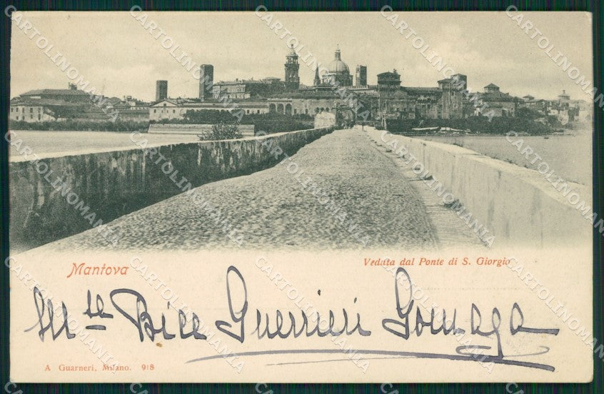 Mantova Città cartolina XB1391 – fronte