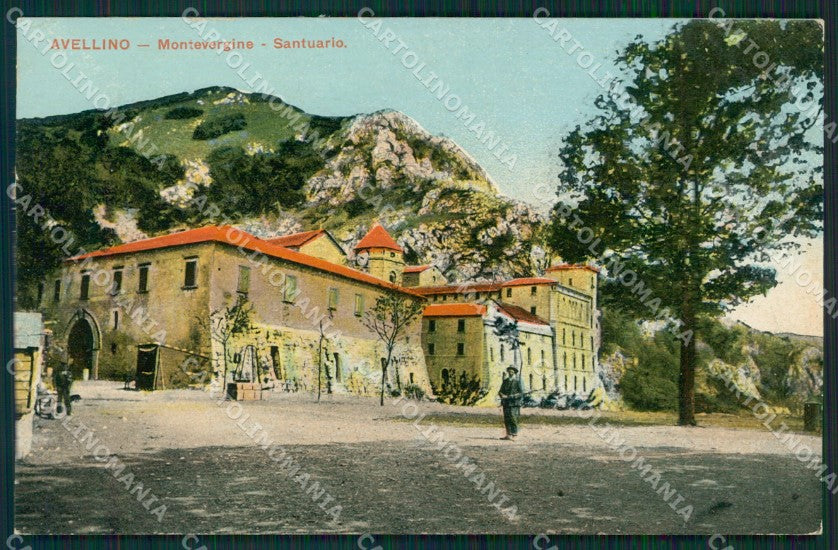 Avellino Montevergine cartolina XB1407 – fronte