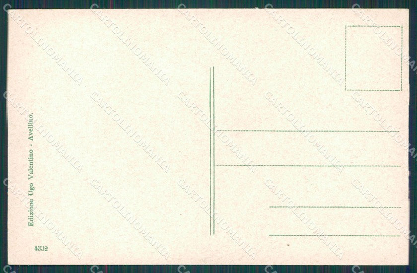 Avellino Montevergine cartolina XB1407 – retro
