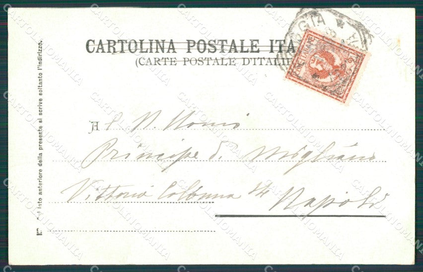 Foggia Città cartolina XB1408 – retro