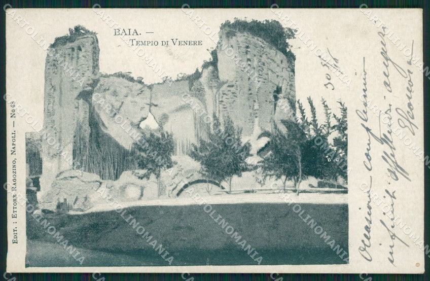 Caserta Baia Tempio di Venere cartolina XB1424 – fronte