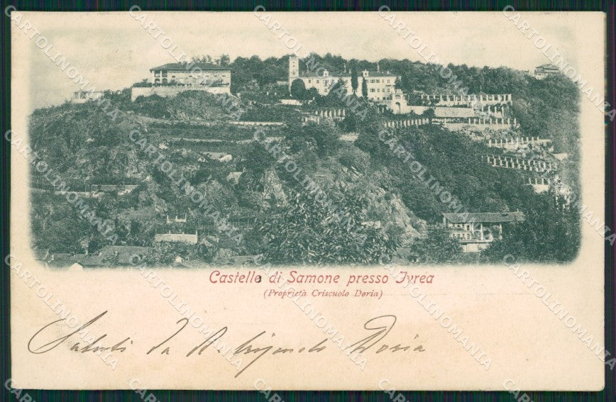 Torino Samone Castello di cartolina XB1446 – fronte