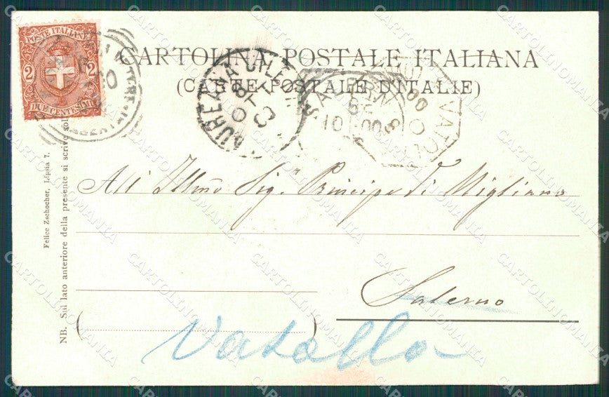 Torino Samone Castello di cartolina XB1446 – retro