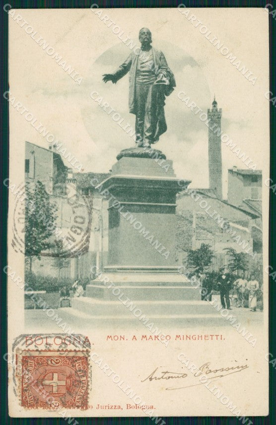 Bologna Città PIEGHINA cartolina XB1472 – fronte
