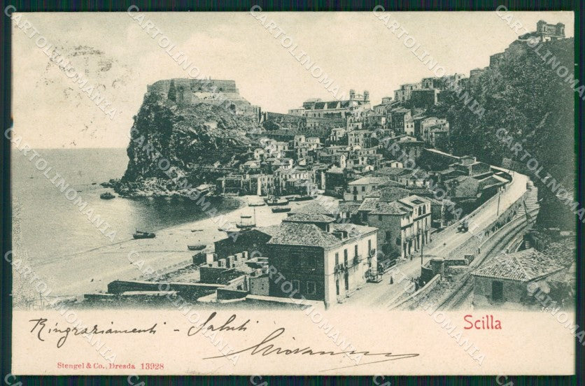 Reggio Calabria Scilla cartolina XB1478 – fronte