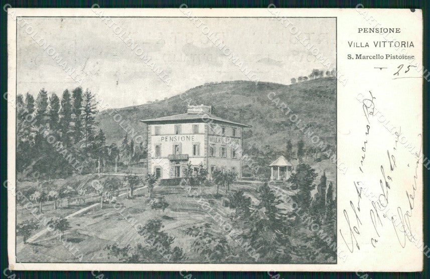 Pistoia San Marcello Pistoiese PIEGHINA cartolina XB1489 – fronte