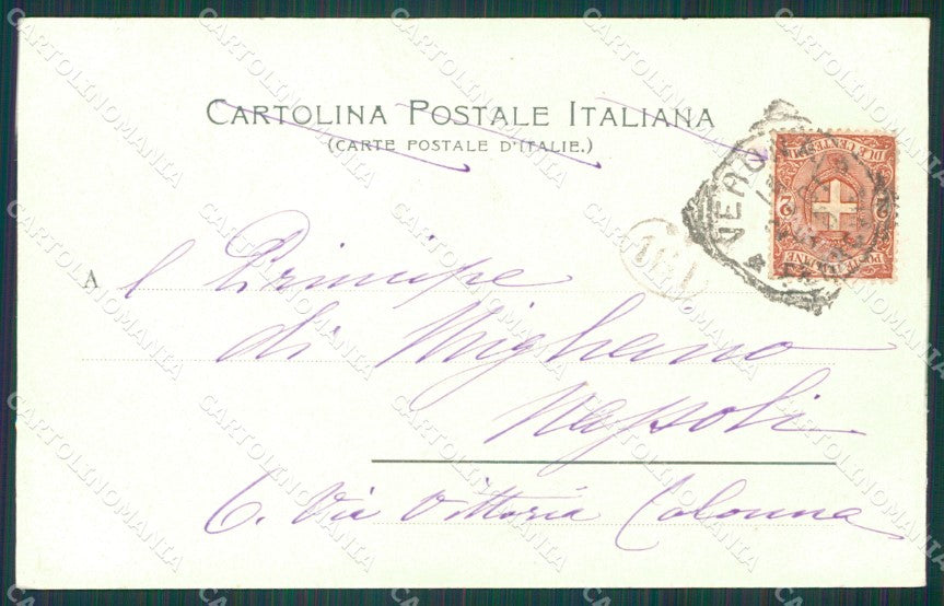Verona Città Mercato cartolina XB1496 – retro
