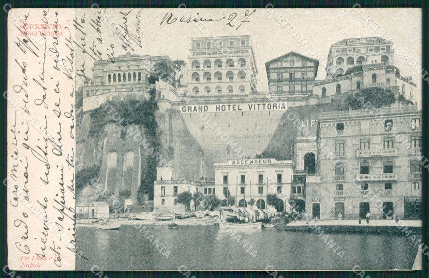 Napoli Sorrento cartolina XB1498 – fronte