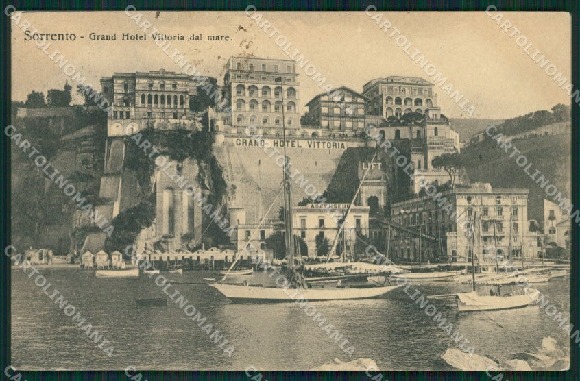 Napoli Sorrento Barche cartolina XB1499 – fronte
