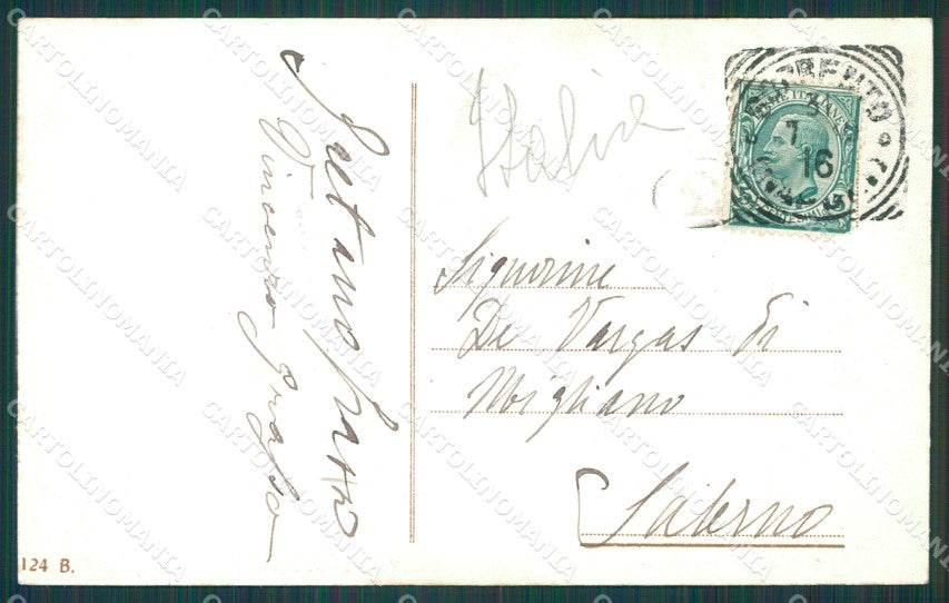 Napoli Sorrento Barca cartolina XB1501 – retro