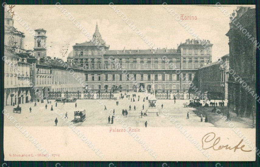 Torino Città Palazzo Reale cartolina XB1511 – fronte