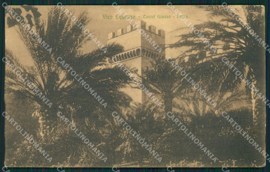Napoli Vico Equense Castel Giusso cartolina XB1517 – fronte
