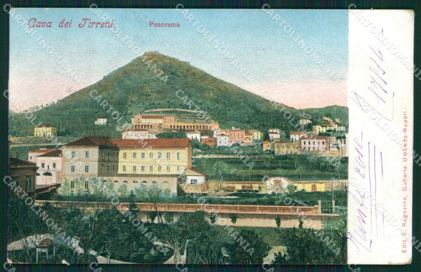 Salerno Cava de Tirreni cartolina XB1524 – fronte