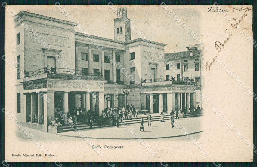 Padova Città Caffè Pedrocchi STRAPPINO cartolina XB1537 – fronte