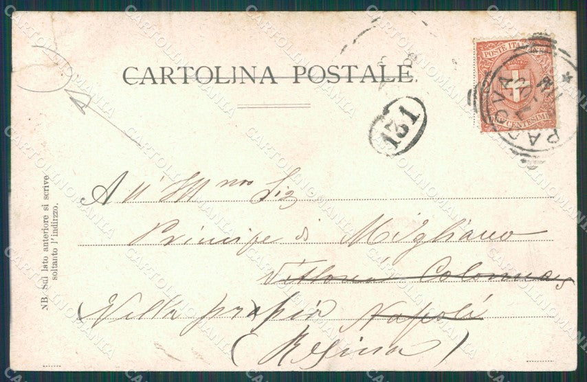 Padova Città Caffè Pedrocchi STRAPPINO cartolina XB1537 – retro