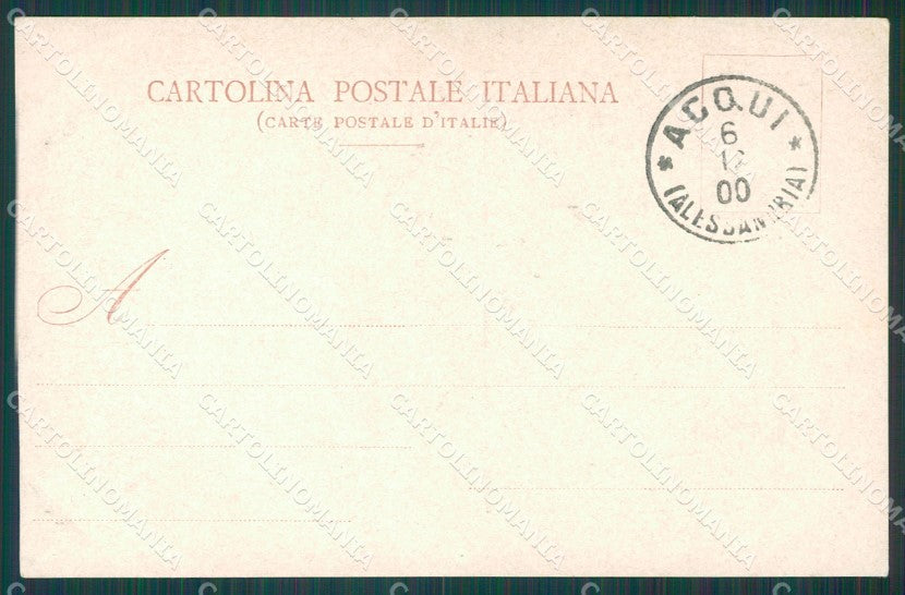 Alessandria Acqui Senatore Saracco Sindaco cartolina XB1539 – retro