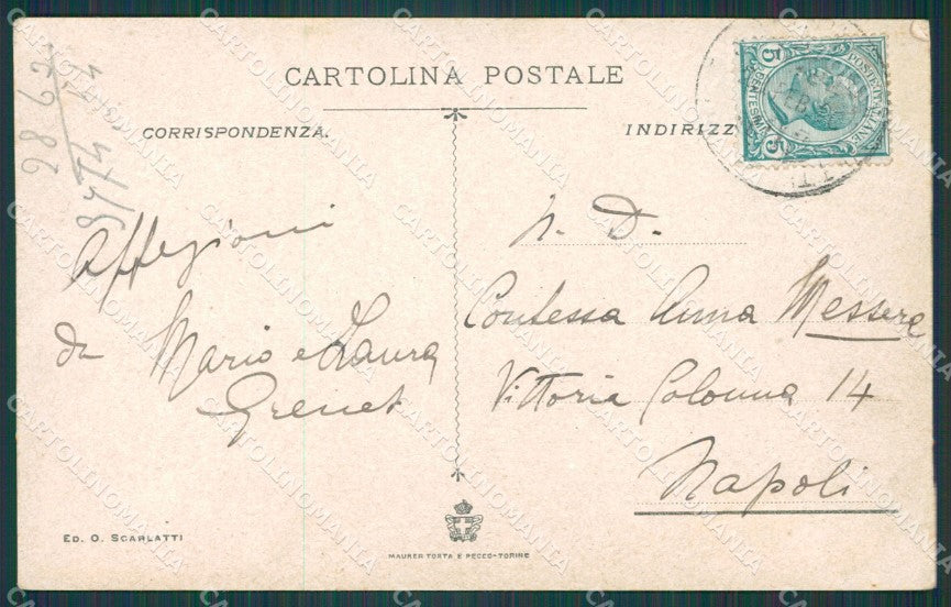 Livorno Città cartolina XB1598 – retro